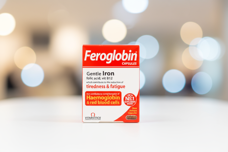 بسته بندی کپسول فروگلوبین، مکمل آهن برای پیشگیری از کم خونی